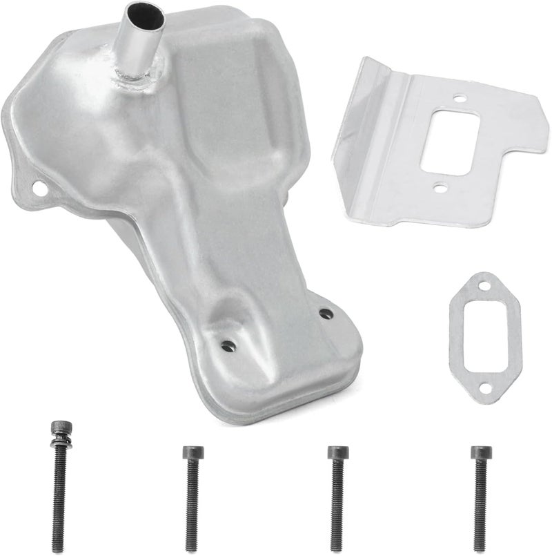 GLOXTED 587668702 Muffler Kit Compatible with Husqvarna K750 K760 Concrete Saw Cutter, Replace 506364204 506364203 5063642-04 - Image 1